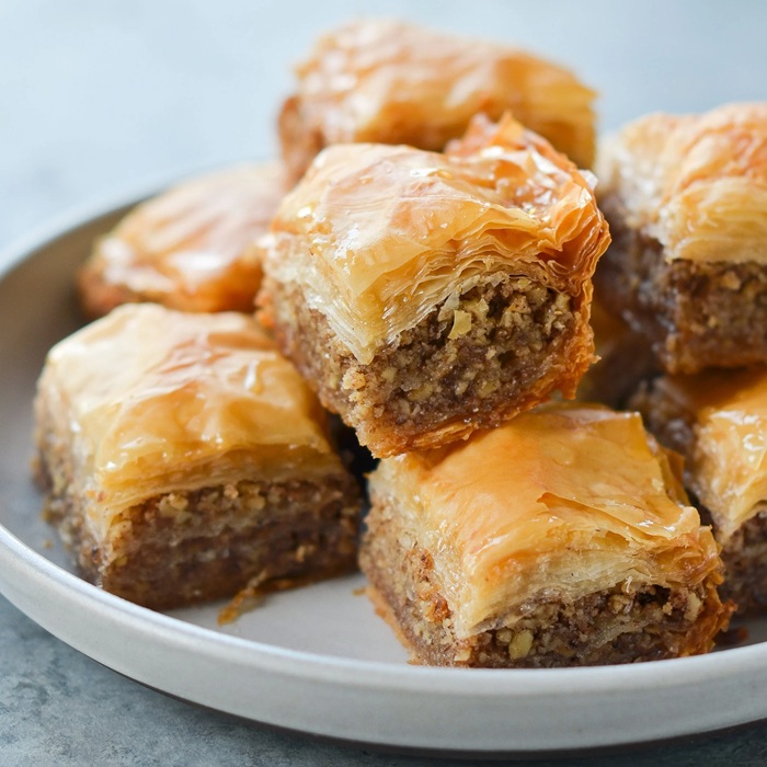 Baklava with Spiced Nuts