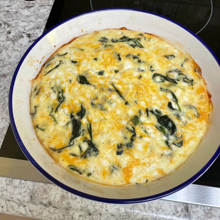 high protein cottage cheese recipes spinach quiche